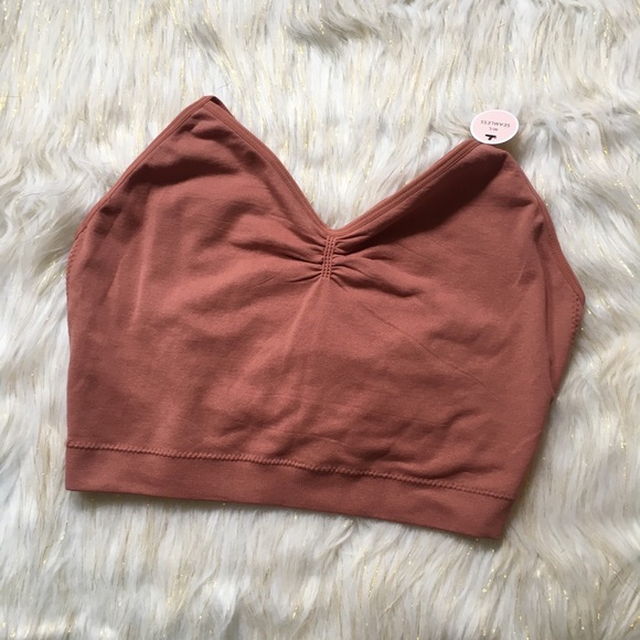 Other - Seamless Strappy Mauve Bralette